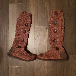Muk Luks Sweater Boots